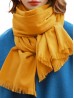 Premium Cashmere Feeling Solid Color Scarf 